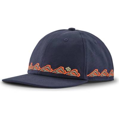 Patagonia Детска шапка с козирка Patagonia Kid's Funhoggers Hat Cap - Trailcheck: New Navy - размер One Size (904-0757-0711)
