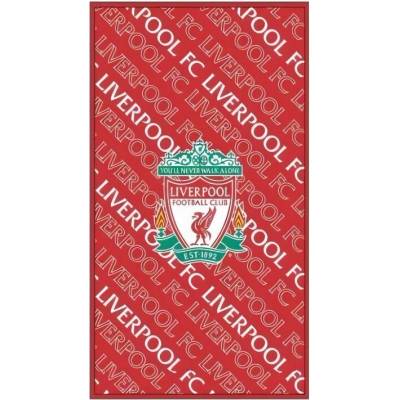 Liverpool FC osuška Liverpool FC mikrovlákno červená 70 x 140 cm