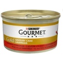 Gourmet Gold cat Savoury Cake s hovädziem a rajčaty 85 g
