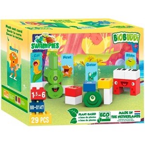 BiOBUDDi Конструктор, BioBuddi, Swampies, Музикална сцена, 29 части (BB0147)