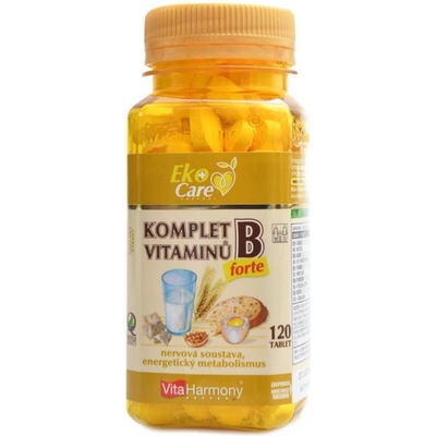 VitaHarmony Komplet vitamínů B forte 120 tablet