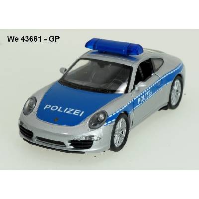 Welly Carrera Porsche 911 991 S Polizei code 43661GP modely aut 1:34