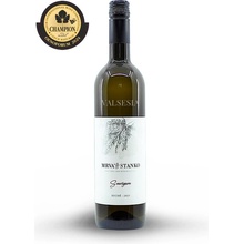 Mrva & Stanko Sauvignon Suché Čachtice 13% 0,75 l (čistá fľaša)