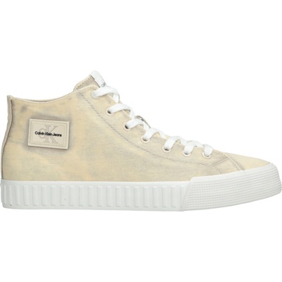 Calvin Klein skater vulc mid laceup cs ml dif béžová biela čierna