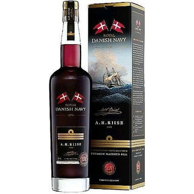 A.H. Riise Royal Danish Navy Strength 55% 0,7 l (karton)