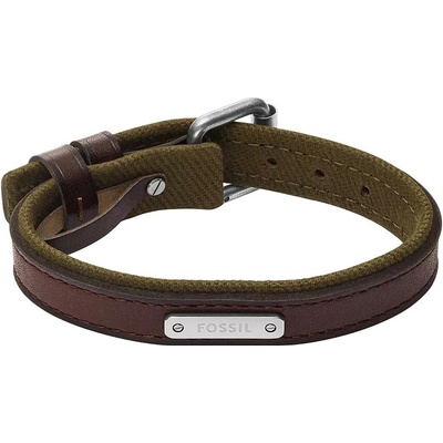 Fossil Kožený náramek pro muže Everett JA7315998