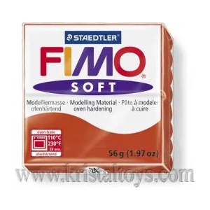  Полимерна глина FIMO SOFT Indian red - 24