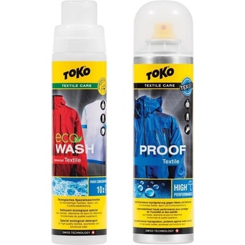 TOKO Duo-Pack Textille Proof & Eco Textile Wash 2 x 250 ml