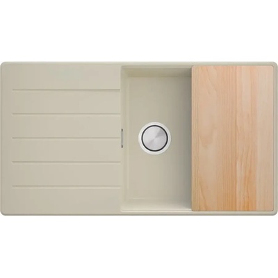 Твоят Стил Бежова кухненска мивка от гранит Копенхаген 60 Top 900х500