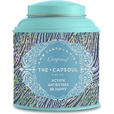CapSoul ACTION BE HAPPY sypaný bylinný čaj rooibos 80 g