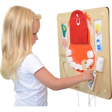 Masterkidz Ústna hygiena Flex Montessori senzorická nástenka