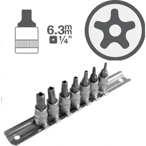 JGM Комплект torx Петостен на вложка 1/4 ; jbm 51746