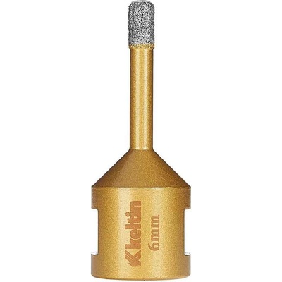 Vrták diamantový korunkový, závit M14 do uhlovej brúsky priemer 6 mm, GEKO