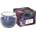 BISPOL Ароматна свещ в чаша Bispol Aura - Dark Fruits-Almond, 80 g (sn69-373)