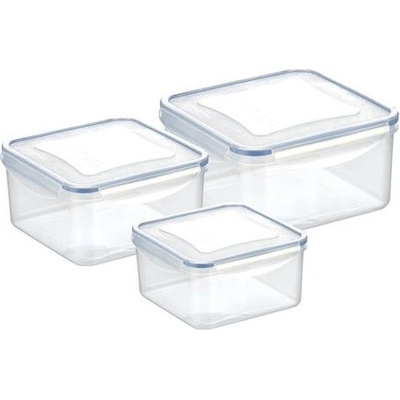 Tescoma Sada dóz Freshbox 5ks 0,4 0,7 1,2 2.0 štvorcová 3l