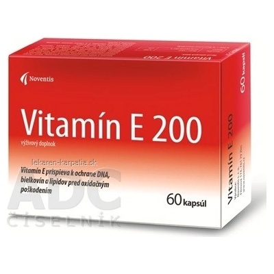 Vitar Vitamín E 200 60 kapsúl