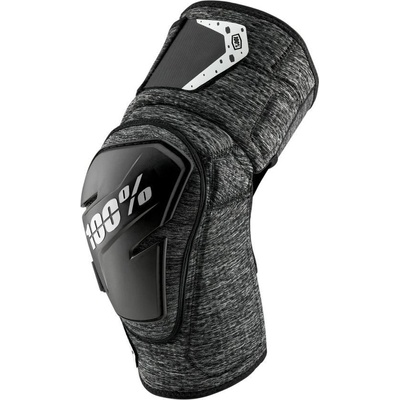100% Fortis Knee Guards čierna/sivá