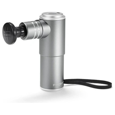 PINO PINOFIT® Physio Boost Mini - Вибриращ масажен пистолет, сребрист