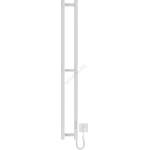 Mario Radiators Баня радиатор HF SLIM 80W/230V 117x14 см бял ъглов (MR0018)