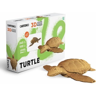 Cartonic 3D PUZZLE TURTLE, 240 ks