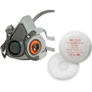 3M polomaska 6200 s časticovými filtrami 2135