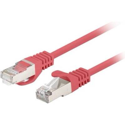 Lanberg patch cord CAT. 6 FTP 0.25m, Fluke Passed, red (10-pack) (PCF6-20CC-0025-R)