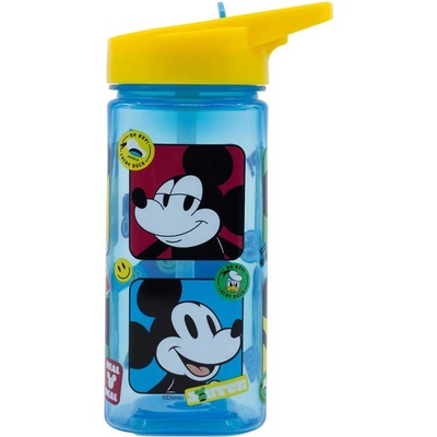 Kids movie heroes Бутилка Mickey mouse SQUARE WATER BOTTLE 530 ML