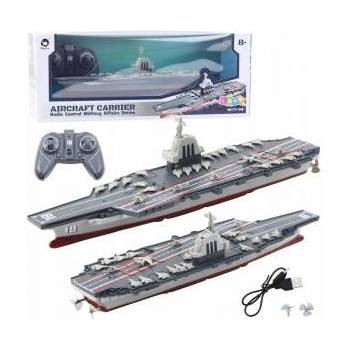 LeanToys Military Aircraft Carrier Remote Control RC 1: 1000