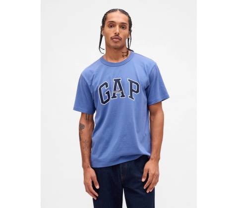 Gap tričko s logom modré