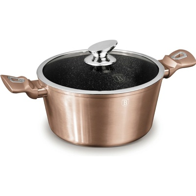 Pro-Tech shop Kastról s mramorovým nepriľnavým povrchom Rose Gold 24cm 54953