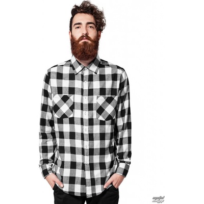 Urban Classics flanelová kostkovaná košel'a