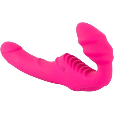Strapless Strap On Vibrating Strapless Strap On 2 Dámské vibrační strap on dildo