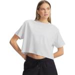 Under Armour Дамска тениска Under Armour Womens Rival Boxy T-Shirt - Grey/White