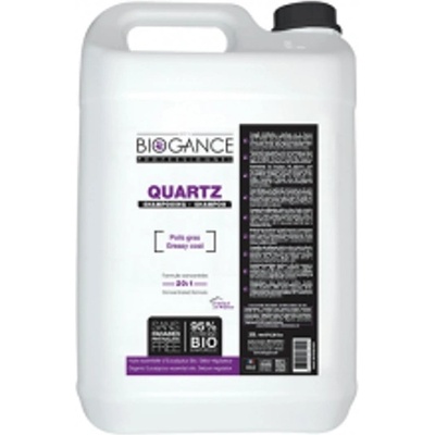 BIOGANCE Quartz pro - Естерично масло за кучета и котки за хидратиране и тонизиране на кожата, обезмасляващо действие и нежно почистване, 5 литра