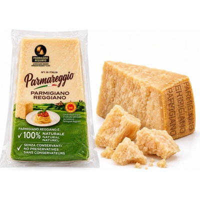 Garanterre parmareggio dop parmazán zrající kravský sýr 12/13měsíců 1kg 900 g