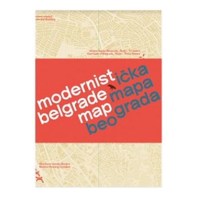 Modernist Belgrade Map