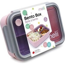 Melii Bento Box krabička na desiatu 1250 ml Modrá