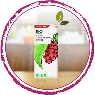 Afra Schizandra čínská Bio tinktúra 50 ml