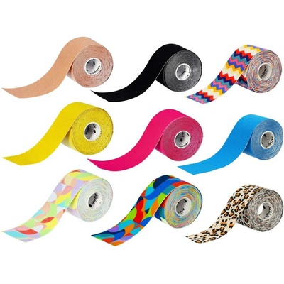 YELLOWSPORT kinezio tape panteří vzor 5 cm x 5 m