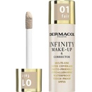 Make-upy Dermacol Infinity make-up&korektor č.01 fair 20 g