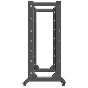 Lanberg open rack 32U 600x800, black (OR01-6832-B)
