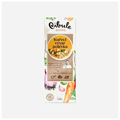 Cibule Bistro Cibule Bistro Kuřecí vývar jako polévka 1l 1000 ml