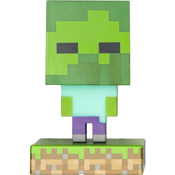 Minecraft Paladone svítící Steve Zombie