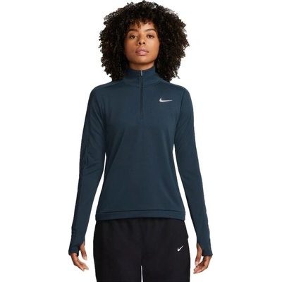 Nike DRI-FIT PACER dámská tréninková mikina tmavě modrá