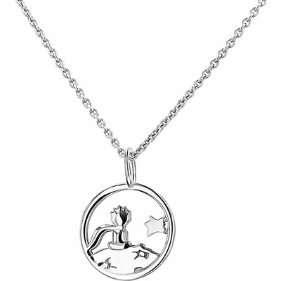 Eppi Stříbrný vykrojený přívěsek s postavičkou Malý princ P47512