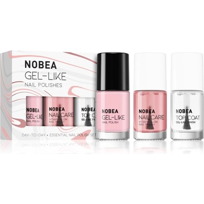 NOBEA Day-to-Day Essential Nail Polish Set комплект лак за нокти Essential nail polish set