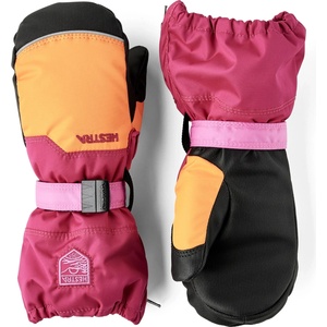 Hestra Ръкавици Hestra Baby Zip Mitt Gloves - Orange / Orchid - размер 5 (EU) (202-8720-0315)