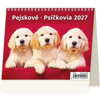 stolní MiniMax Pejskové/Psíčkovia 17,1cm x 13,9cm, SM13-27 2027