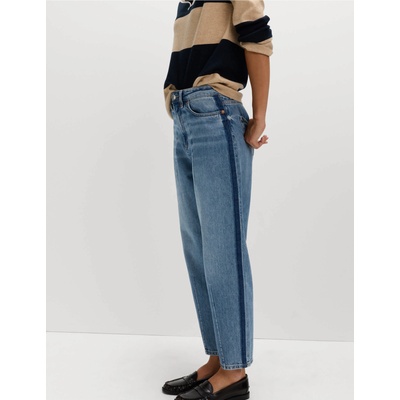 Marks & Spencer Дънки с прави крачоли, със средна талия и декоративен детайл Marks & Spencer тъмносини Marks & Spencer | Sin | ЖЕНИ | 16 SHT