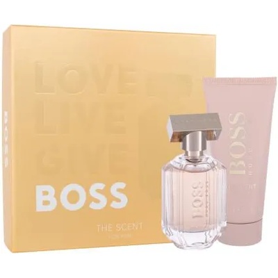 HUGO BOSS Boss The Scent 2016 подаръчен комплект: EDP 50 ml + лосион за тяло 100 ml за жени